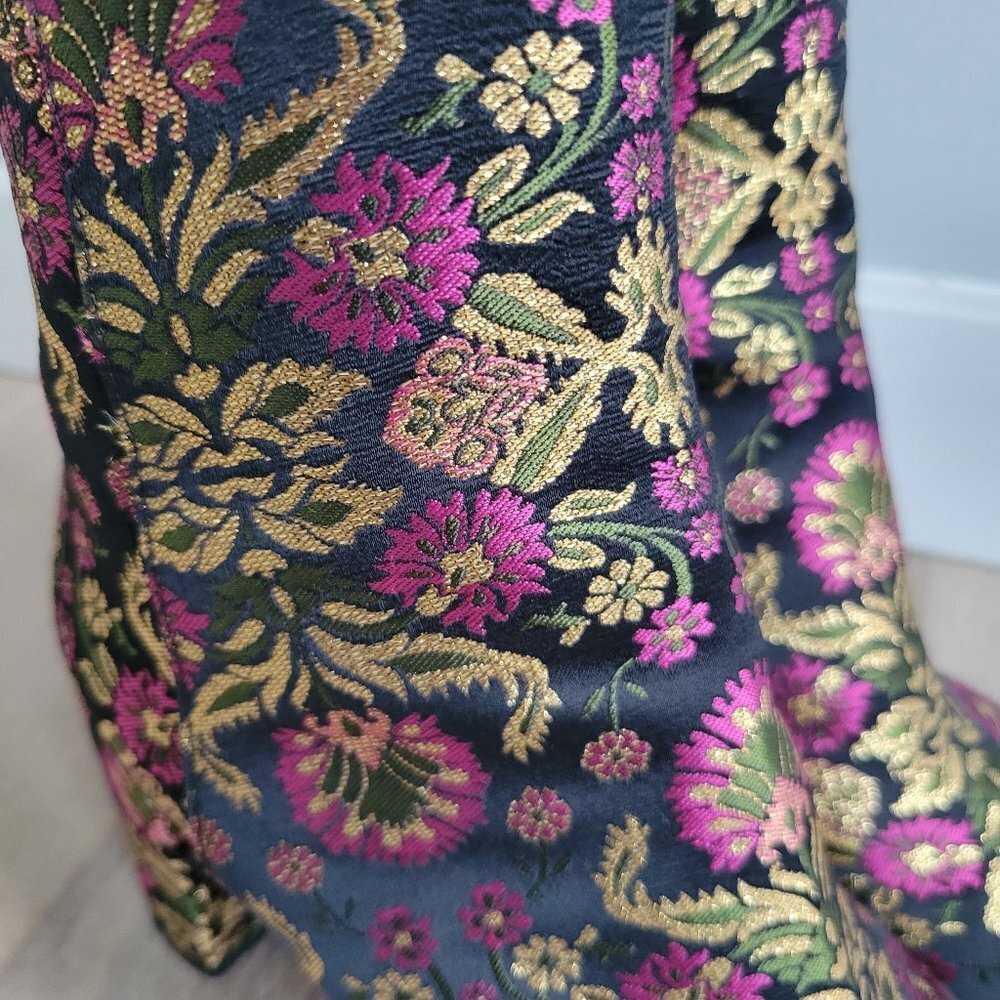 Lewit Lanzo Brocade Booties Size 38.5 - Picture 8 of 8